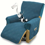 T-Cushion Armchair Cover Anti-Slip Double-Sided Design, Machine Washable Elastic Band Closure Chair Slipcover, Pet-Friendly All-Season Furniture Protector, Available in Small & Large – 8 Colors