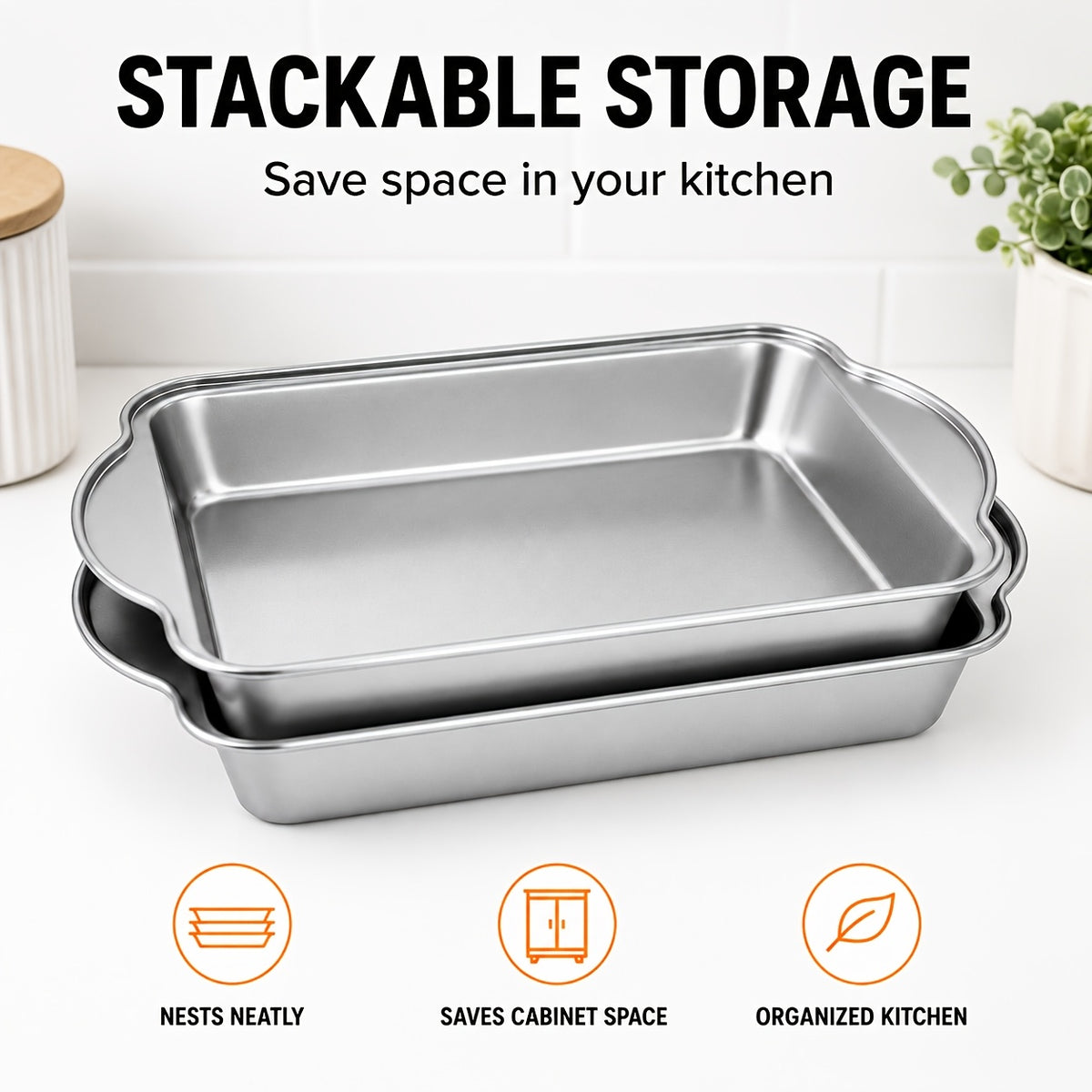 Bakeware Set – Nonstick Bread Baking Pan, Silicone Muffin Mold & Cupcake Liners | Choose Bread Pan 4-Pack, Extended Pan, Silicone Muffin Mold 35/70-Pack, or 310-Pc Paper Liners