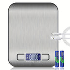 Digital Food Scale 22lb, Kitchen Scale in Grams & Ounces for Cooking, Baking & Weight Loss, Precise Tare Function, Slim Design, Easy to Clean, Perfect for Meal Prep & Coffee