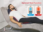 Heated Massage Seat Cushion with 10 Vibration Motors – 5 Modes 3 Intensity Levels Back & Seat Warmer Pad for Recliner Office Chair, 30-Min Auto Shut-Off, Father's Day Mother's Day Gift