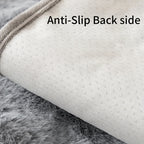 Faux Rabbit Fur Plush Sofa Cover Thick Milkskin Split Slipcover Cozy Winter Warmth Pet Friendly Machine Washable 1 2 3 4 Seater Living Room Bedroom Office