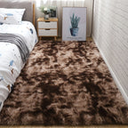 Fluffy Area Rug – Soft Shaggy Carpet for Living Room Bedroom Sofa Side, Non-Slip Home Decorative Floor Mat, Multiple Sizes & Colors