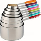 Measuring Cups & Spoons Set | Dry & Liquid | Choose 8-Piece Cups, 9-Piece Spoons, or 17-Piece Complete Set