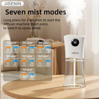 Aromatherapy Essential Oil Diffuser Humidifier 2000mAh Rechargeable Battery 6 Mist Settings 7 Color LED Waterless Auto-Off Bedroom Large Room Home Fragrance