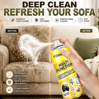Multi-Surface Foam Cleaner & Degreaser Spray 300ml - Heavy Duty Deep Clean for Kitchen Stoves, Bathroom, Car Upholstery, Sofa & Furniture