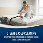 Portable Carpet Cleaner 1500W with Steam & Heat, 35KPa Powerful Suction Spot Cleaner for Pets, Couch, Stairs & Rugs – Professional Upholstery Cleaning Machine with Multi-Surface Tool Included