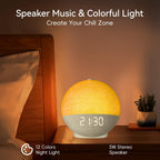 Sunrise Alarm Clock & Sound Machine with 30 Soothing Sounds White Noise – Dimmable Night Light, Wake Up Light, Snooze & Timer for Bedroom, Adults & Heavy Sleepers, Gift for Women & Men