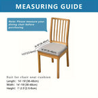 Waterproof Faux Leather Dining Chair Seat Covers 4/6 Pack – Stretch PU Fabric Removable Washable Chair Cushion Slipcovers for Dining Room Kitchen Hotel Home Decor, Hook & Loop Closure