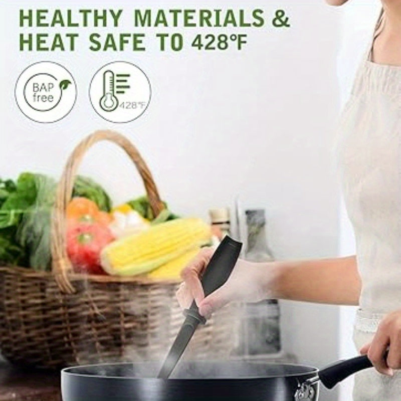 3-Piece Handheld Mixing Spatula & Chopper Set – Break-Resistant, Heat-Resistant Non-Stick Blend & Chop Tool – Potato Masher, Salad Chopper & Food Grinder – Kitchen Essentials