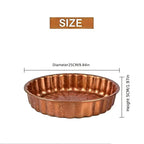 Round Non-Stick Cake Mold for Birthday & Layer Cakes – Easy Release Circular Baking Pan, Reusable Home Bakeware for Sponge, Chiffon & Cheesecake, Available in Golden & Deep Gray