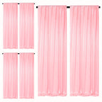 Sequin Backdrop Curtains – Glitter Party & Wedding Background Panels, 2ft×8ft per Panel, 4/6/8 Panel Sets, 29 Colors for Birthday, Stage, Bridal & Event Decor