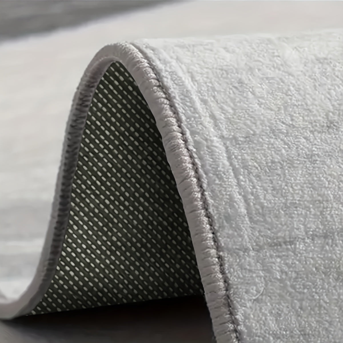 Golden Texture Cashmere-Feel Anti-Slip Area Rug – Washable Soft Rug for Living Room, Bedroom, Dining Room, Home Office & More | Multiple Sizes