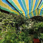Shade Cloth UV Resistant HDPE Sunshade Net Outdoor Garden Canopy Sun Shade Cover 85% Blockage Multicolor Rectangular
