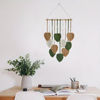 Bohemian Safari Tapestry Wall Decor Nature Green Theme Boho Wall Art Hanging for Bedroom Living Room Office Classroom Home Decoration Gift