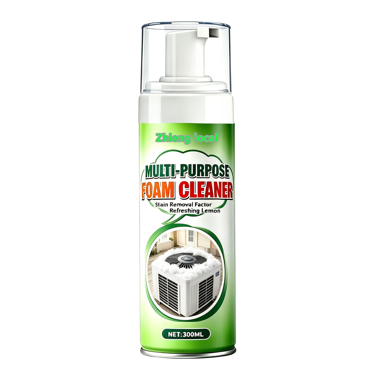 AC Cleaning Agent Spray 300ml – Air Conditioner Indoor & Outdoor Unit Cleaner for Cold Plates, Ventilation Openings & Refrigeration Systems, Removes Dirt & Improves Air Circulation Efficiency