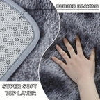Soft Plush Tie-Dye Area Rug – Non-Slip, Washable Large Rectangle Mat | 8 Sizes