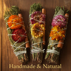 Dried Botanical Plant Sticks Bundle 5pcs Handmade Rosemary Cinnamon Bay Leaves Daisy Aromatic Home Decor Festival Gift