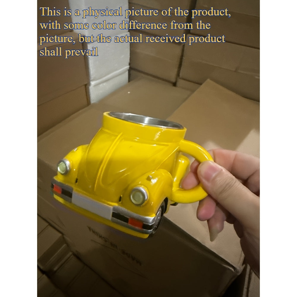Sports Car Shaped Coffee Mug | Novelty Large Capacity Unique Drinkware Office Decor Gift for Car Lovers