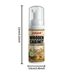 Cabinet Renovation Foam Cleaner Spray – White Wood Furniture Cleaner, Removes Water Stains & Black Marks, Quick-Dry Formula for Kitchen Cabinet Doors, Wardrobes & Wooden Furniture, Whitens with One Spray