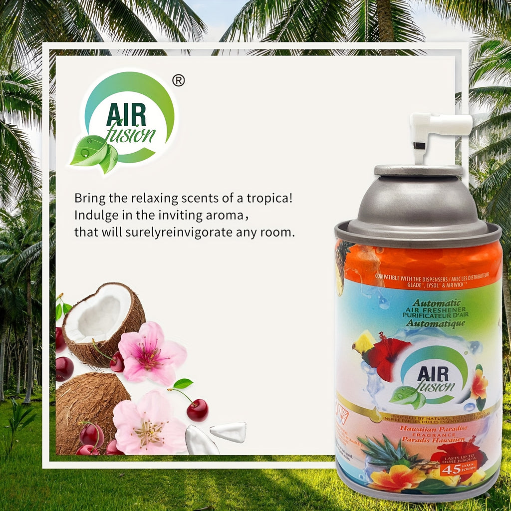 8-Scent Automatic Air Freshener Refills 5-Pack or 2-Pack – Odor Eliminator Room Spray for Home Bathroom Car Office Closet Fabric, Multi-Scent Fresh