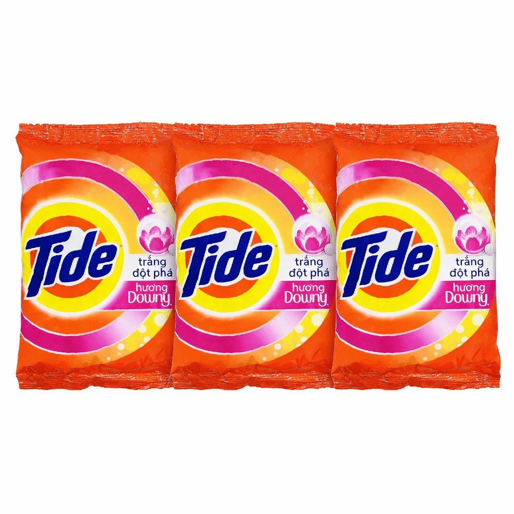 Laundry Detergent Powder with Fabric Softener 350g Pack of 3 – 2-in-1 Clean & Soften Formula, Powerful Stain Removal, Fresh Scent for All Fabrics & Machines