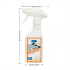 Heavy-Duty Kitchen Degreaser Foam Cleaner 10.14oz - Lemon Scent Grease & Oil Remover for Stoves, Ovens & Grills, Citric Acid & Coconut Oil Formula, Deep Foam Cleaning Action