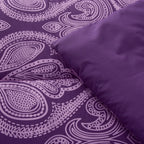 5-Piece Comforter Set – Reversible Quilted Down Alternative Bedding Set with Pillow Shams, Bed Skirt & Cushion | All Season | Twin, Queen, King