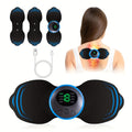 Body Massager with 19 Strength Settings & 3 Replaceable Pads – Electric Muscle Relaxer for Arms Legs Shoulders & Waist, Portable Full Body Pain Relief Device