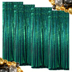 Sequin Backdrop Curtains – Glitter Party & Wedding Background Panels, 2ft×8ft per Panel, 4/6/8 Panel Sets, 29 Colors for Birthday, Stage, Bridal & Event Decor