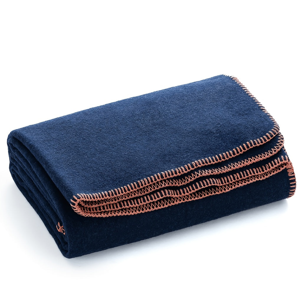 Military Style Camping Blanket – Warm Thick Washable Outdoor Throw for Camping, Sporting Events & Emergency Kits | 8 Colors, 2 Sizes