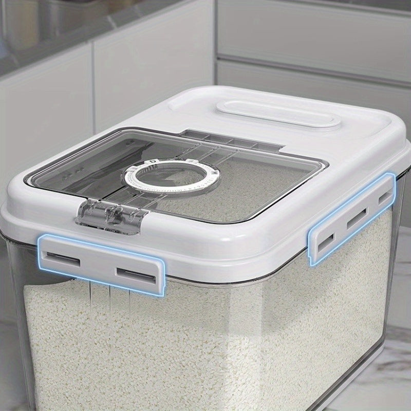 Large Capacity Grain Storage Container Sealed Rice Box Insect-Proof Moisture-Proof Flour Storage Bin for Rice Grains - Multiple Sizes