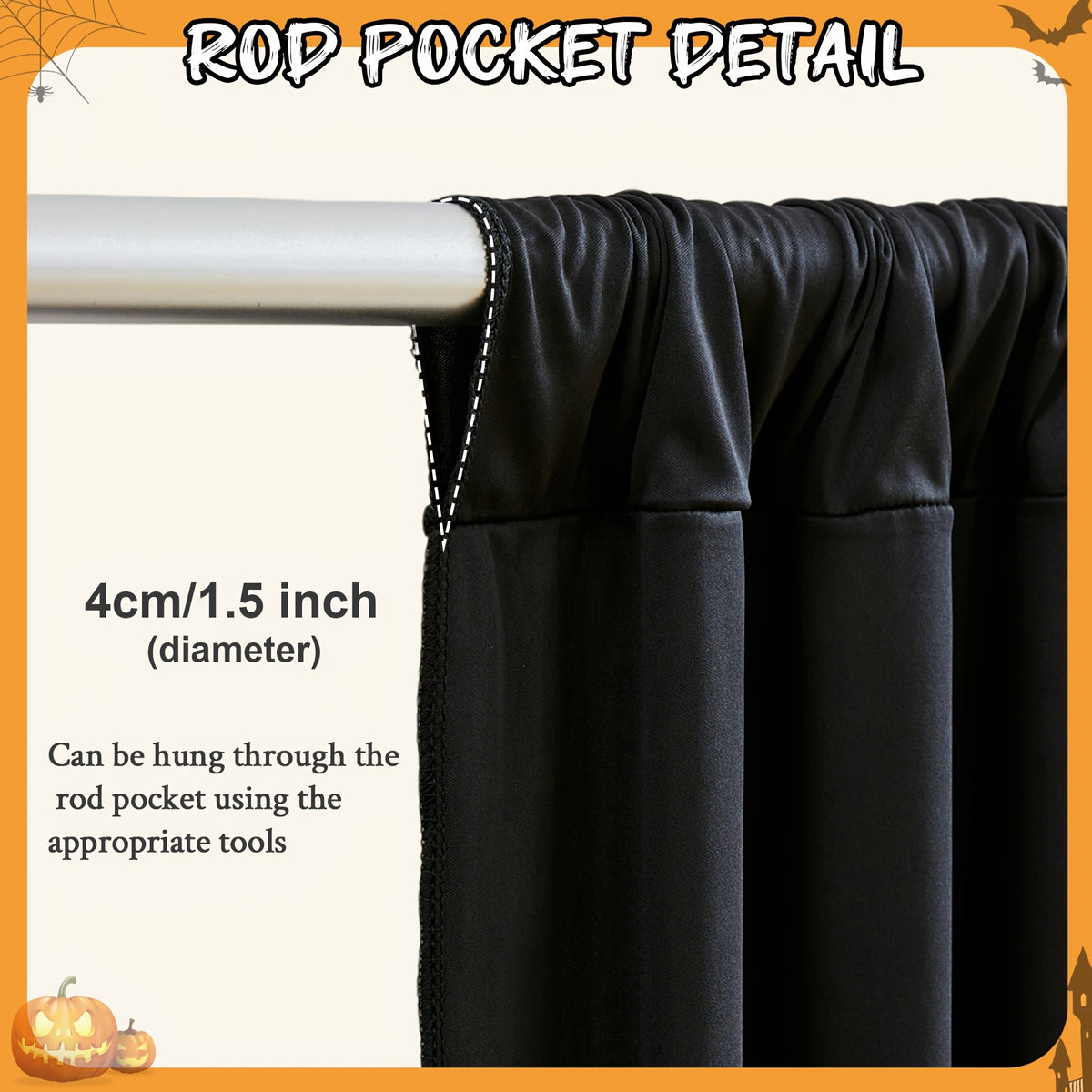 Sheer Chiffon Curtain Panels (Set of 2) | 5×10ft | Wedding Backdrop & Party Décor