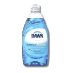 Dawn Simply Clean Dish Soap 10 Pack 14 oz Each Original Scent Grease Cutting Dishwashing Liquid for Dishes Pots Pans Utensils Glassware Bulk Dish Soap Value Pack for Home Office Shared Kitchen