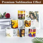 Sublimation Mugs 12 Pack White Coffee Cups with Gift Boxes - 11oz & 15oz Blank Ceramic Mugs for DIY Printing, Bulk Gifts & Custom Orders