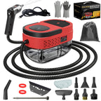 Handheld Steam Cleaner High Pressure 54oz Tank 3-Level Adjustable Handle Portable for Home Car Furniture Grout Bed Bugs 3 Colors