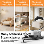 Portable Steam Cleaner 2500W High-Temperature High-Pressure Household Cleaner – 9-Speed Carpet & Floor Steam Mop with 1200ml Tank, Handle Switch, 3 Models: Basic, Upgraded & Intelligent
