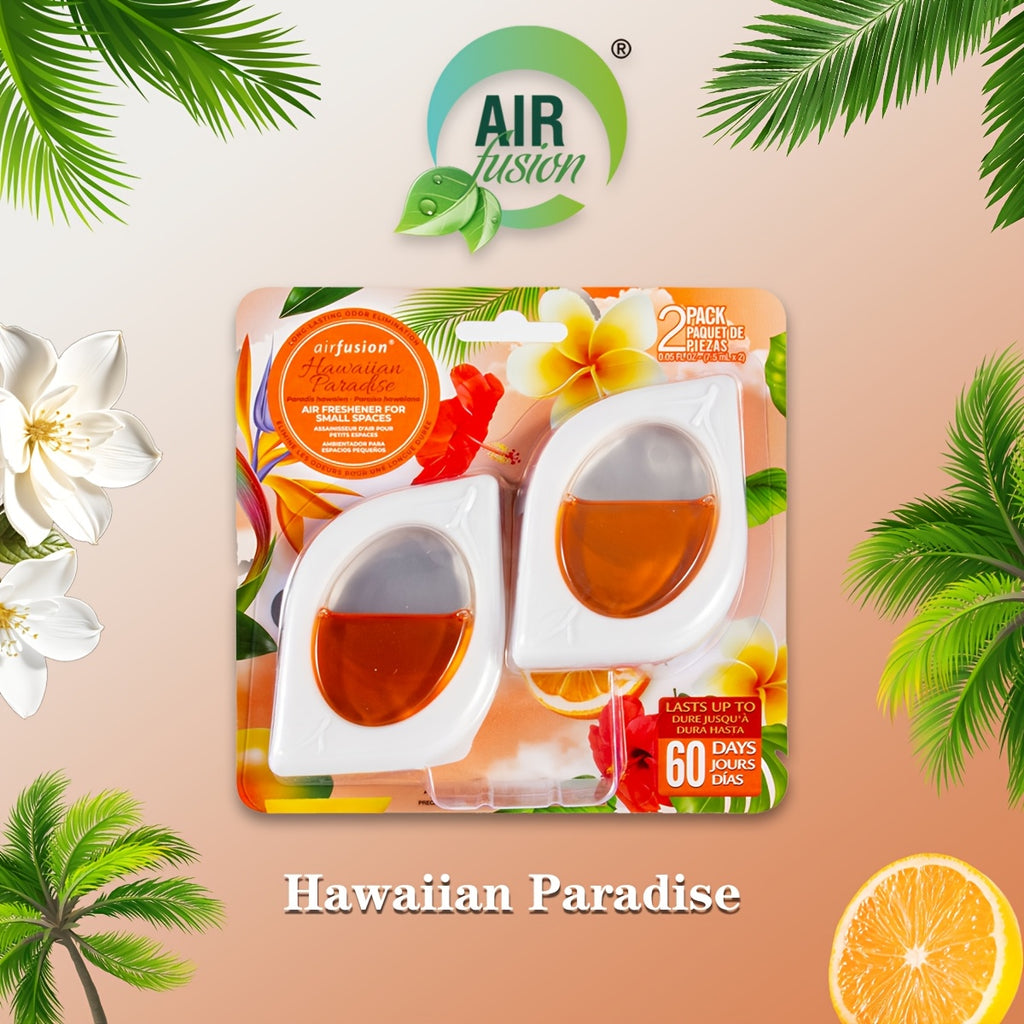 Small Space Air Freshener 2, 6 or 12 Pack – Odor Eliminator for Closets, Bathrooms & Pet Areas, 6 Scents, 0.25 fl oz Each Lasts Up to 30 Days, Fresh Scent Home Deodorizer