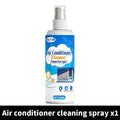 Air Conditioner Cleaning Spray No-Disassembly Formula - Universal AC Cleaner for Wall-Mounted & Floor-Standing Units, Removes Dust, Oil Stains & Scale from Heat Sinks, Powerful Decontamination, 1.69oz