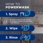 Dawn Powerwash Dish Spray 16oz Heavy Duty Professional Formula, Bulk 2-Pack & 5-Pack, Fast-Acting Grease Cutting Dish Soap Spray for Kitchen Pots Pans