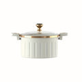 Enamel Stew Pot Large Capacity Non-Stick Dutch Oven with Double Handles for Family Gatherings, Holiday Parties & Everyday Cooking