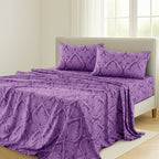 Paisley Bed Sheet Sets Queen King Twin Full Cal King – Soft Brushed Microfiber Deep Pocket Fitted Sheet & Pillowcases, Wrinkle Free