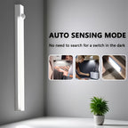 Motion Sensor Cabinet Lights USB Rechargeable Dimmable LED Indoor Lighting – 3 Adjustable Modes for Wardrobe, Kitchen, Bedroom & Office – 3 or 6 Pack