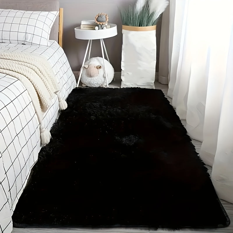 Luxury Soft Fluffy Shag Rug – Machine Washable Non-Slip Shaggy Carpet for Living Room, Bedroom & Home Decor, Multiple Colors & Sizes
