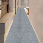 Non-Slip Hallway Runner Rug Self-Adhesive TPR Backing Ultra-Thin 0.4mm 5 Colors 6 Sizes for Kitchen Bedroom Living Room Entryway Hardwood Floors