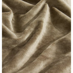 Luxury Distressed Crushed Velvet Curtains - 4-Piece Set (2 Panels + 2 Tiebacks), Grommet Top, Room Darkening | 10 Colors, 3 Sizes