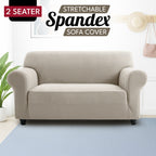 Spandex Stretch Sofa Cover Non-Slip Washable Couch Slipcover for 1 2 3 Seater Elastic Furniture Protector Pet & Kid Friendly Living Room Bedroom Home Decor