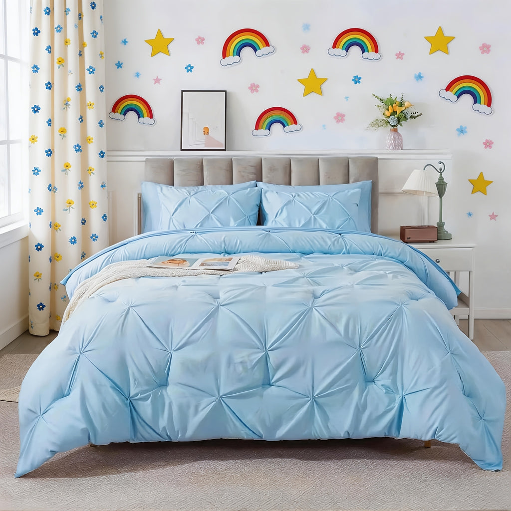 Comforter Set 3pcs 5pcs 7pcs - Extra Thick Warm Bedding Set with Sheet Sets & Pillowshams, Full Queen King Size, Machine Washable, Halloween Themed Kids Room Decor