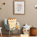 Kawaii Toast Chair Cushion Bread Shaped Plush Seat Pillow for Office Desk, Car, Sofa & Bedroom, Cute Food Throw Pillow, Fun Birthday Christmas Gift Idea for Girls, Kids & Friends