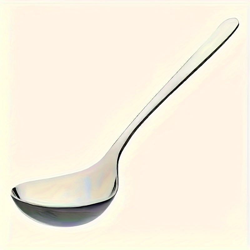 Stainless Steel Long Handle Soup Spoons Set 4 8 12 Pack for Soup Porridge Hot Pot Restaurant Kitchen Utensil