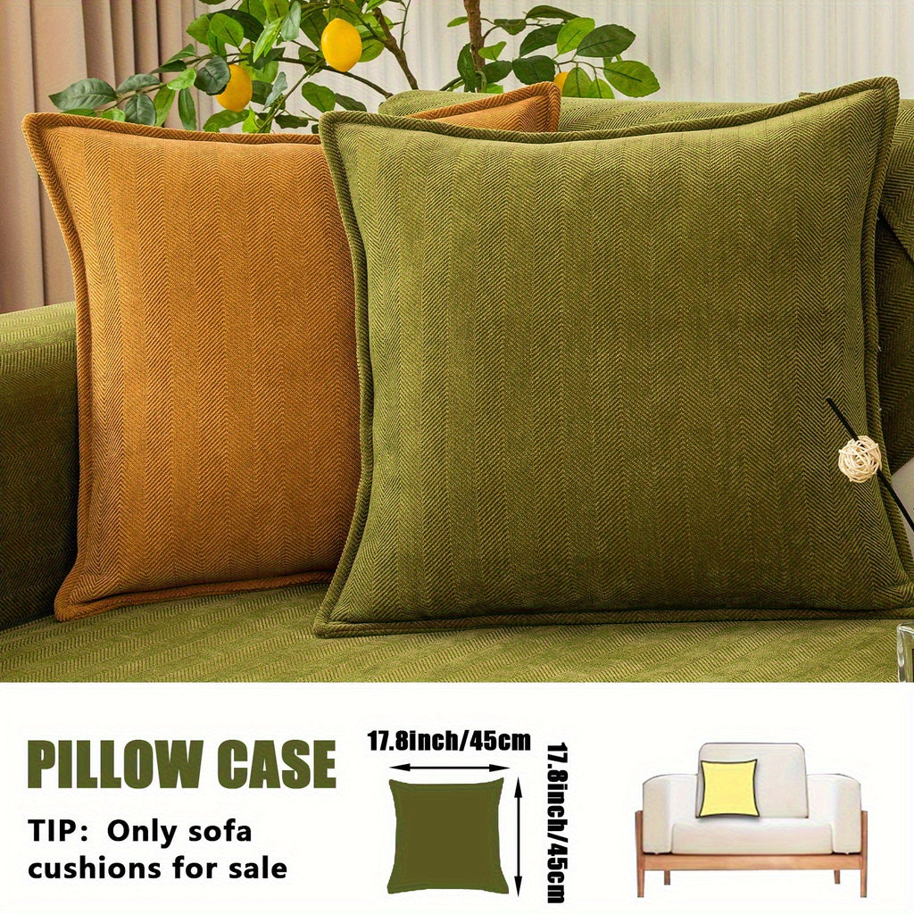 Chenille Ribbed Sofa Cover – Pet-Friendly Non-Slip Stretch Slipcover, Machine Washable Sofa Protector for 2, 3 & 4-Seater and Sectional Sofas, Modern Living Room Couch Cover